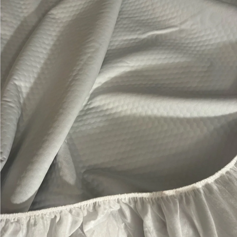 White Mattress Protector
